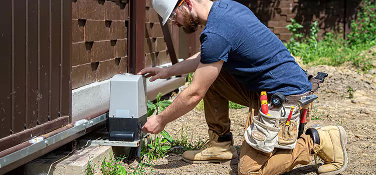 Electric Driveway Gate Installation Watauga