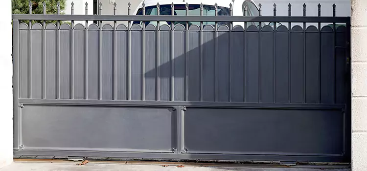 Metal Driveway Gate Installation Watauga