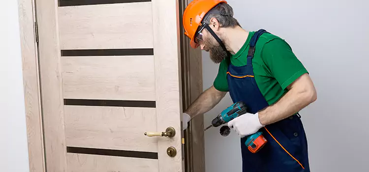 Replace Internal Door Handle with Lock Watauga